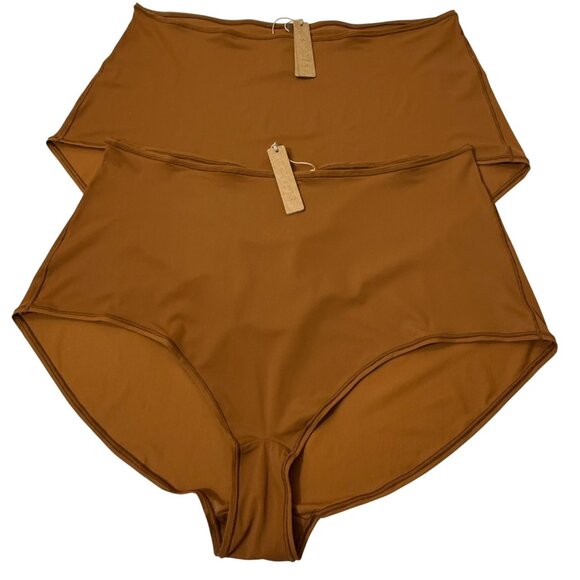 SKIMS Jelly Sheer Boy Short Lot of 2 Copper 3X - Picture 9 of 9
